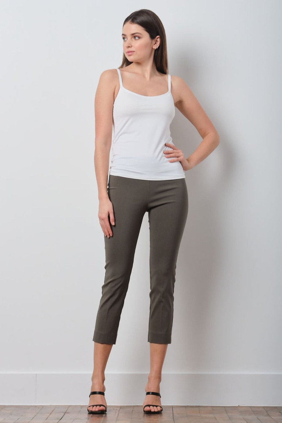 Pants | AVENUE MONTAIGNE Brigitte Signature Olive Green