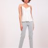 Pants | AVENUE MONTAIGNE Pars Seersucker Grey