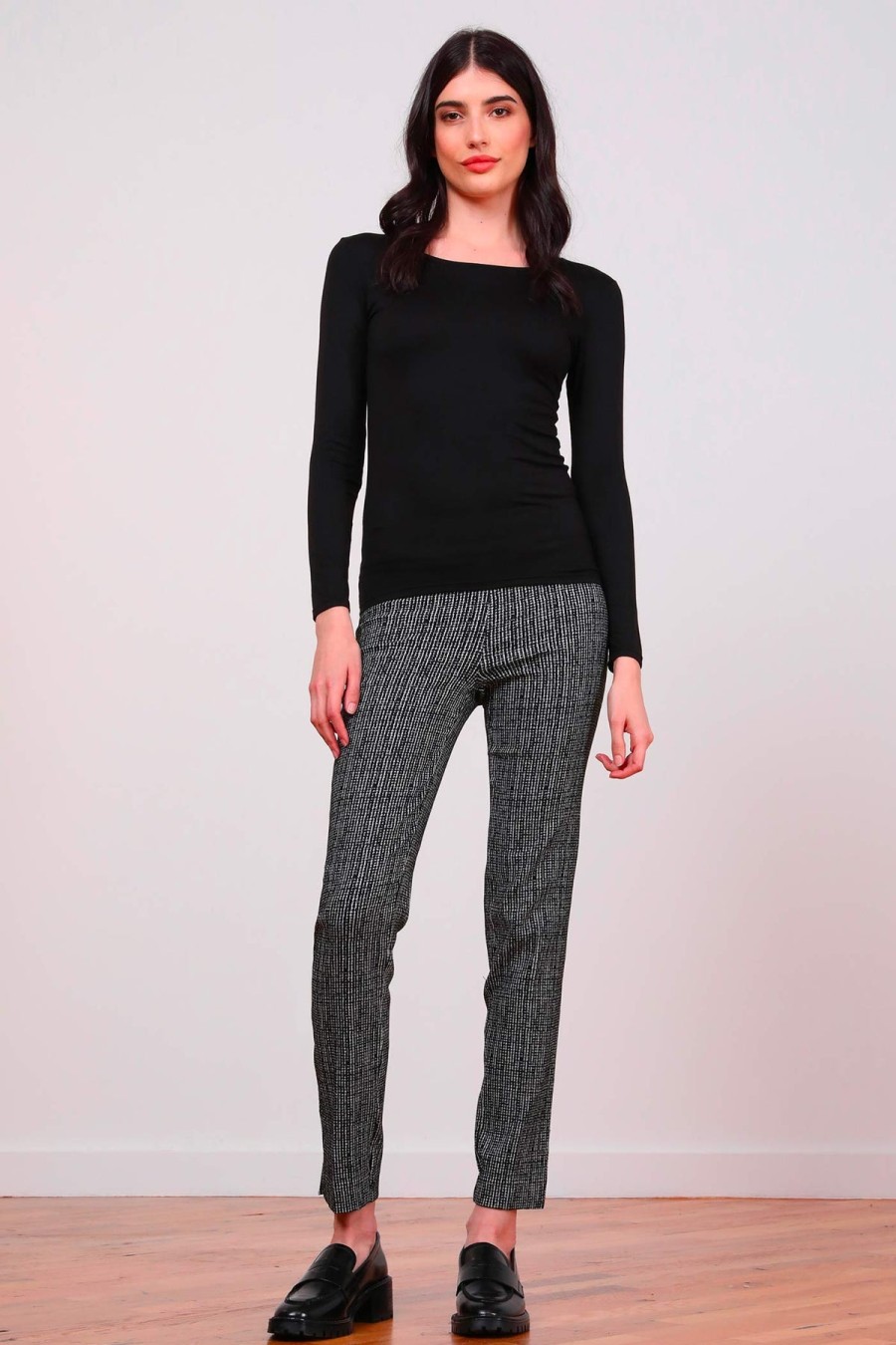 Pants | AVENUE MONTAIGNE Pars Tweed Check