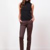 Pants | AVENUE MONTAIGNE Louis Houndstooth Copper