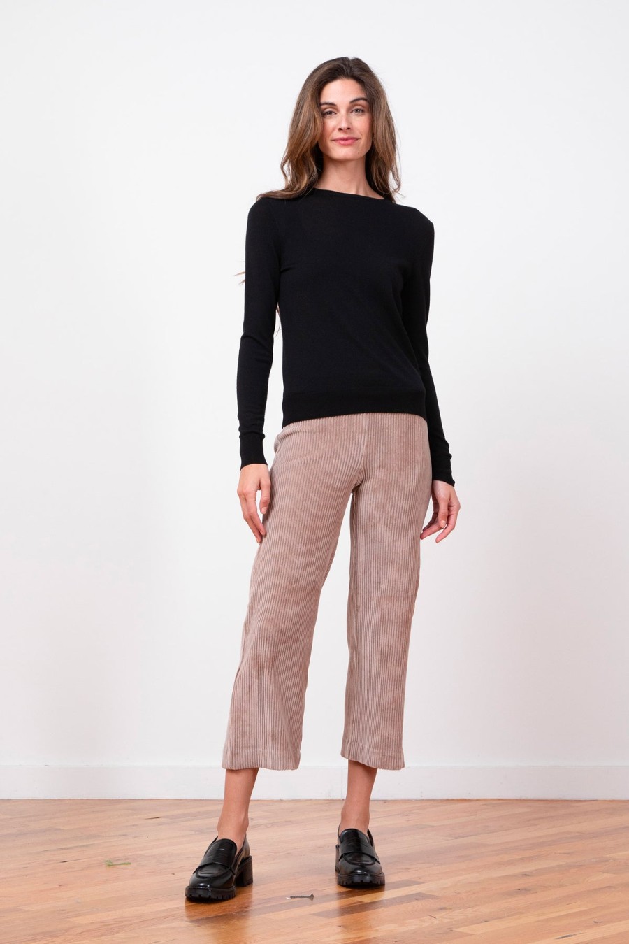 Pants | AVENUE MONTAIGNE Alex Corduroy Cappuccino