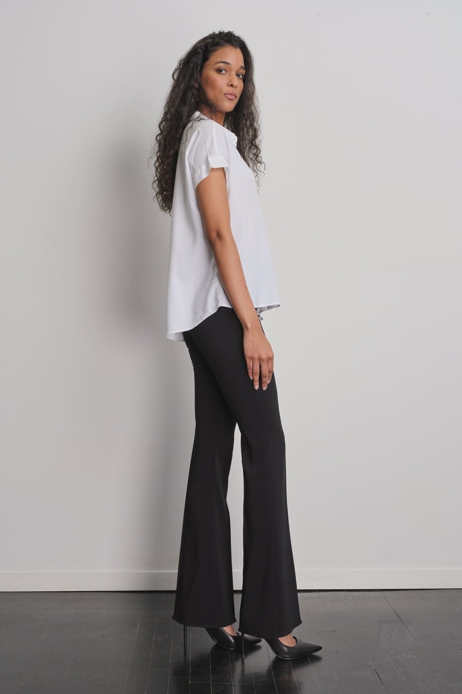 Pants | AVENUE MONTAIGNE Bellini Crepe Black