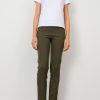 Pants | Avenue Montaigne Franco Signature Olive Green