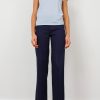 Pants | AVENUE MONTAIGNE Flavia Linen Navy