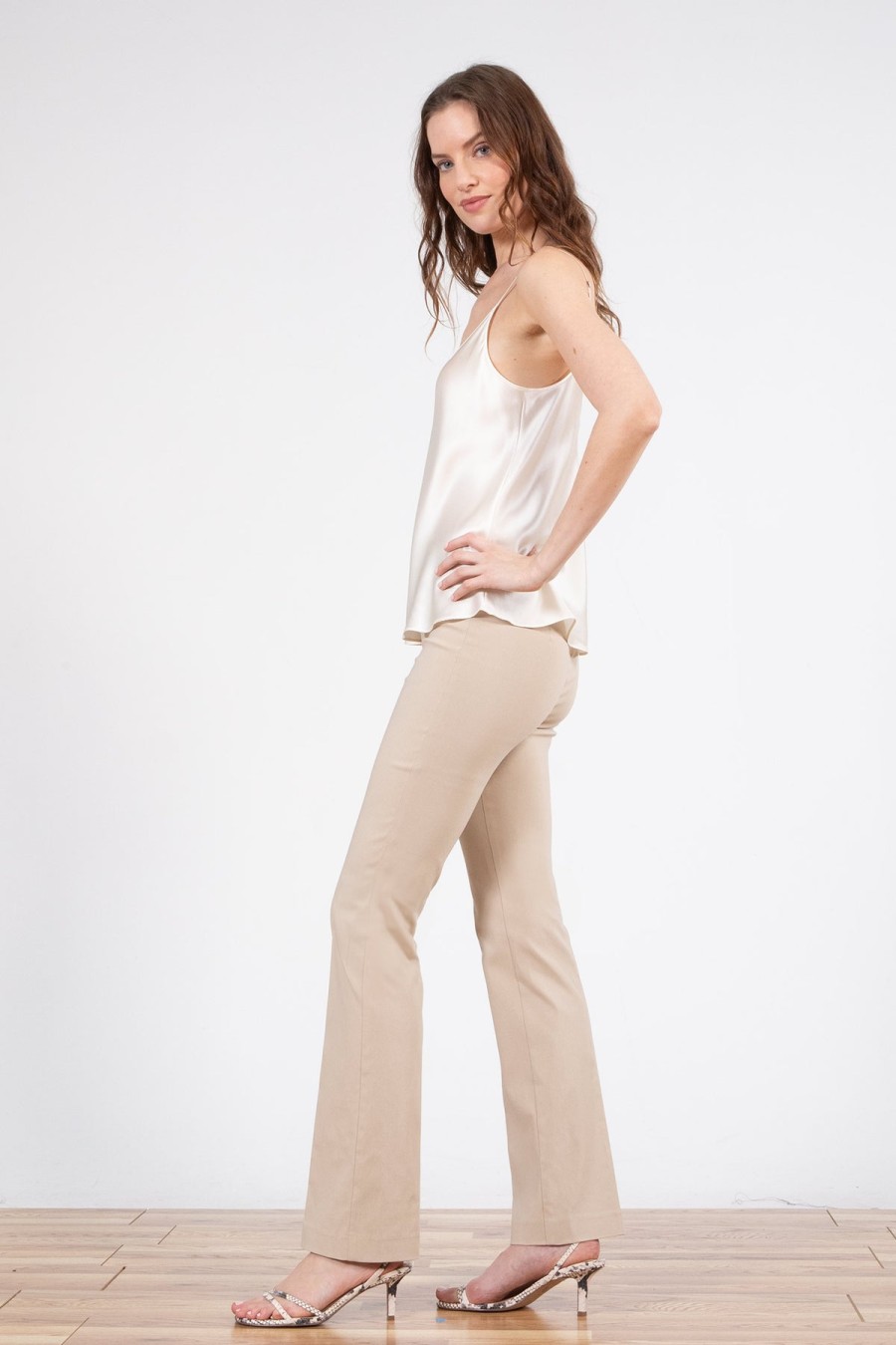 Pants | AVENUE MONTAIGNE Becca Signature Beige