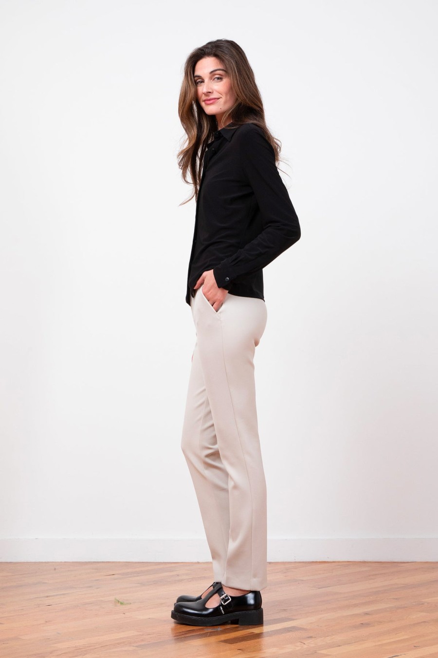 Pants | AVENUE MONTAIGNE Louis Freedom Off-White