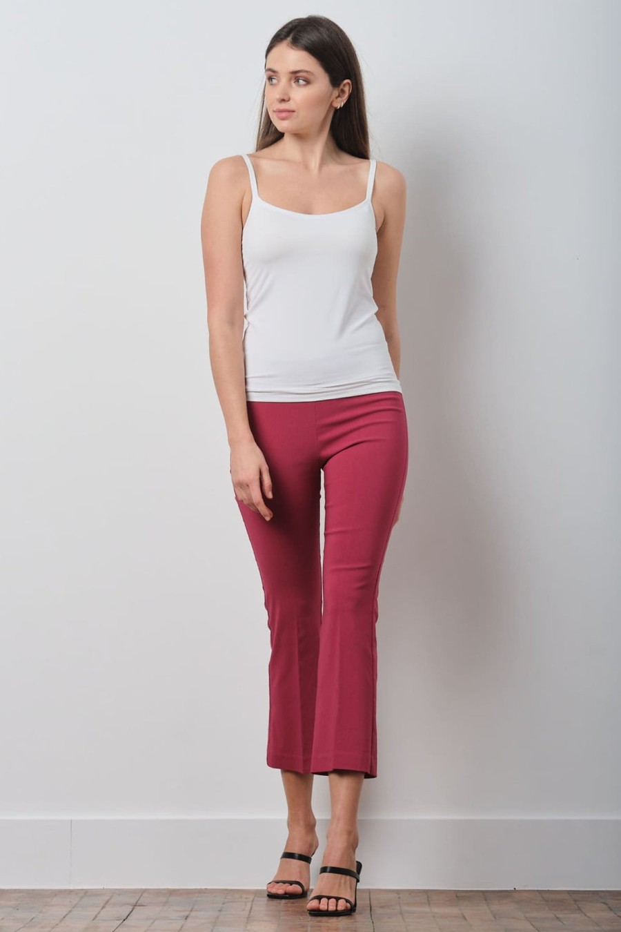 Pants | AVENUE MONTAIGNE Leo Signature Raspberry