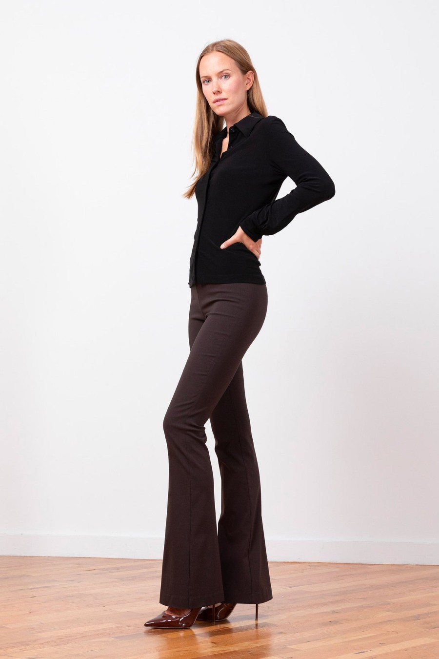 Pants | AVENUE MONTAIGNE Bellini Freedom Brown