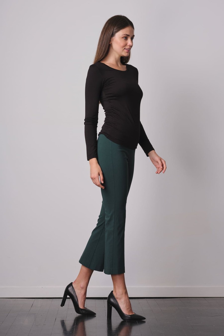 Pants | AVENUE MONTAIGNE Leo Signature Emerald