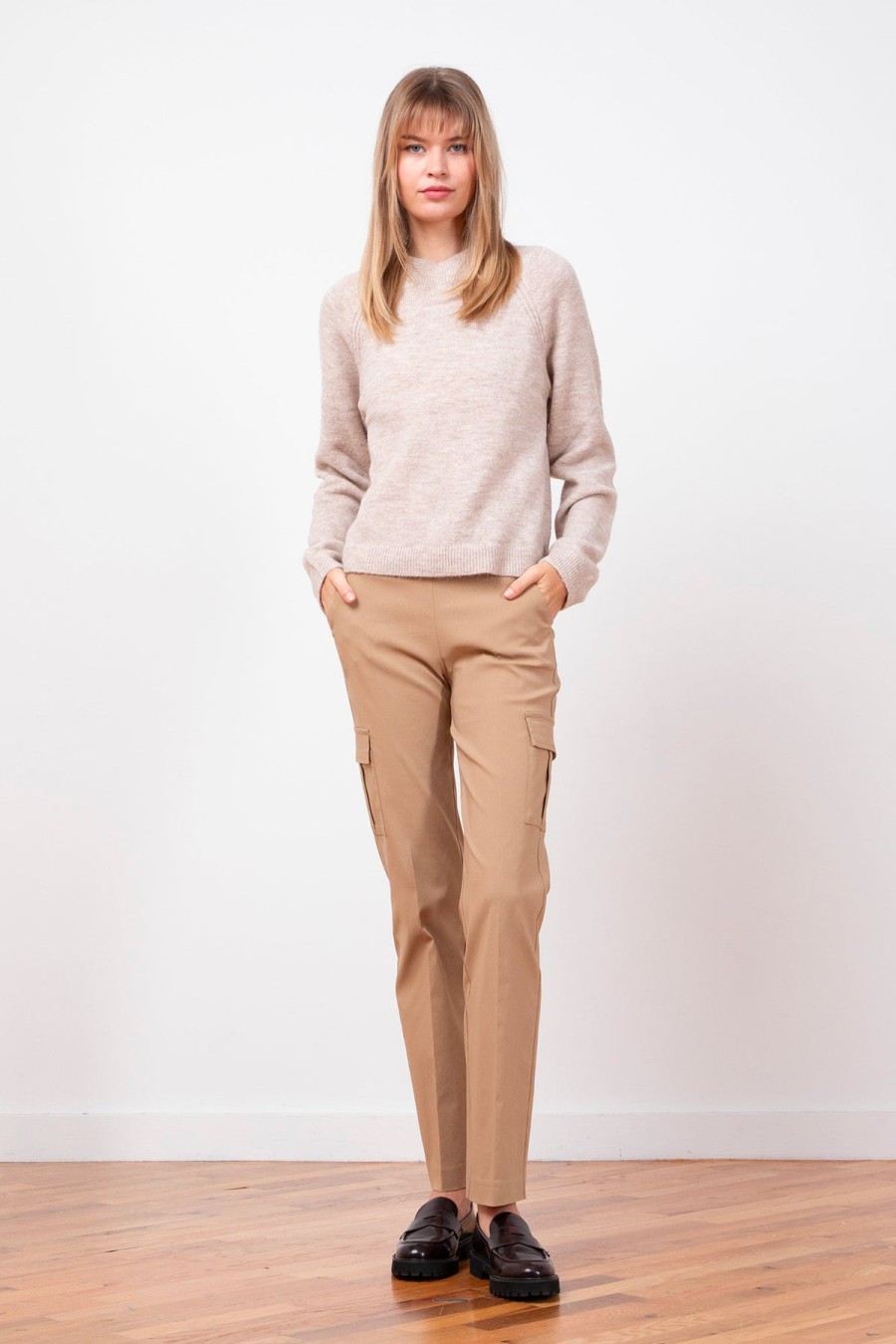 Pants | AVENUE MONTAIGNE Kool Signature Camel