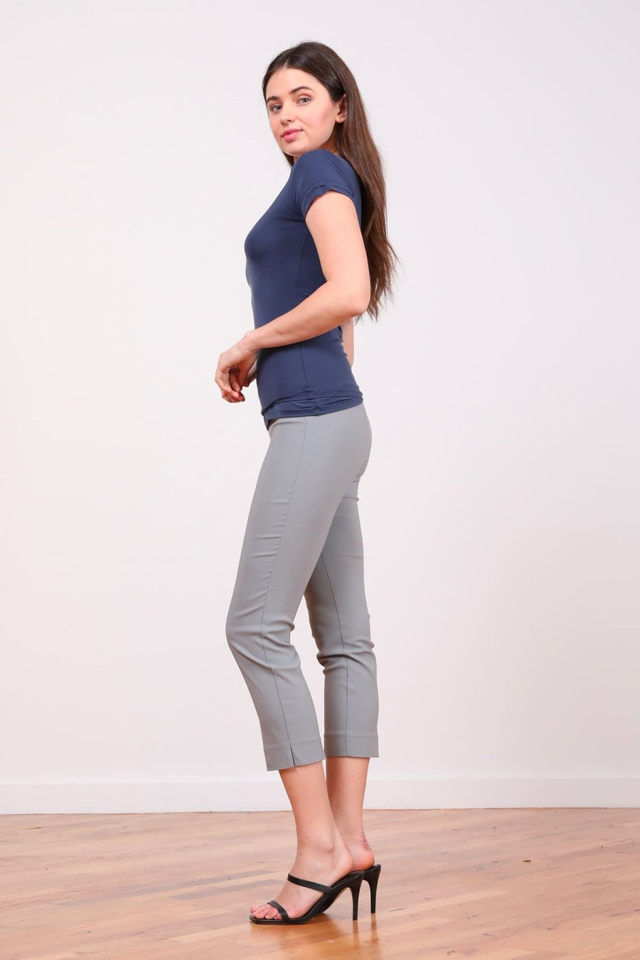 Pants | AVENUE MONTAIGNE Brigitte Signature Light Grey