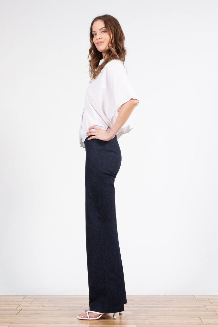 Pants | AVENUE MONTAIGNE Flavia Dark Denim