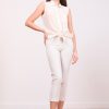 Pants | AVENUE MONTAIGNE Oliver Seersucker Beige