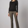 Pants | AVENUE MONTAIGNE Becca Signature Olive Green