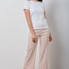 Pants | AVENUE MONTAIGNE Alex Linen Blush