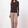 Pants | AVENUE MONTAIGNE Flavia Corduroy Cappuccino