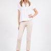 Pants | Avenue Montaigne Brigitte Check Beige