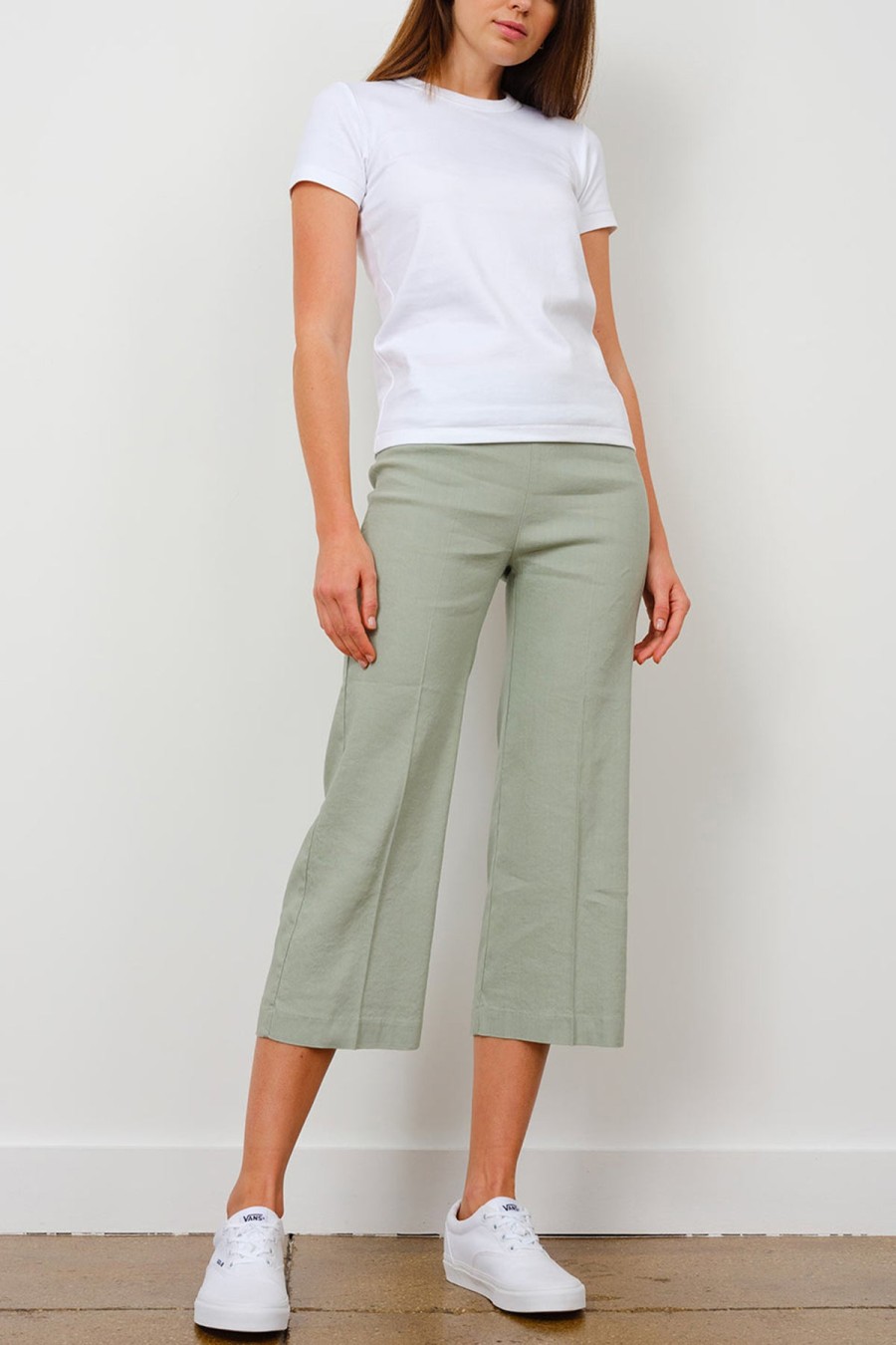 Pants | Avenue Montaigne Alex Linen Celadon