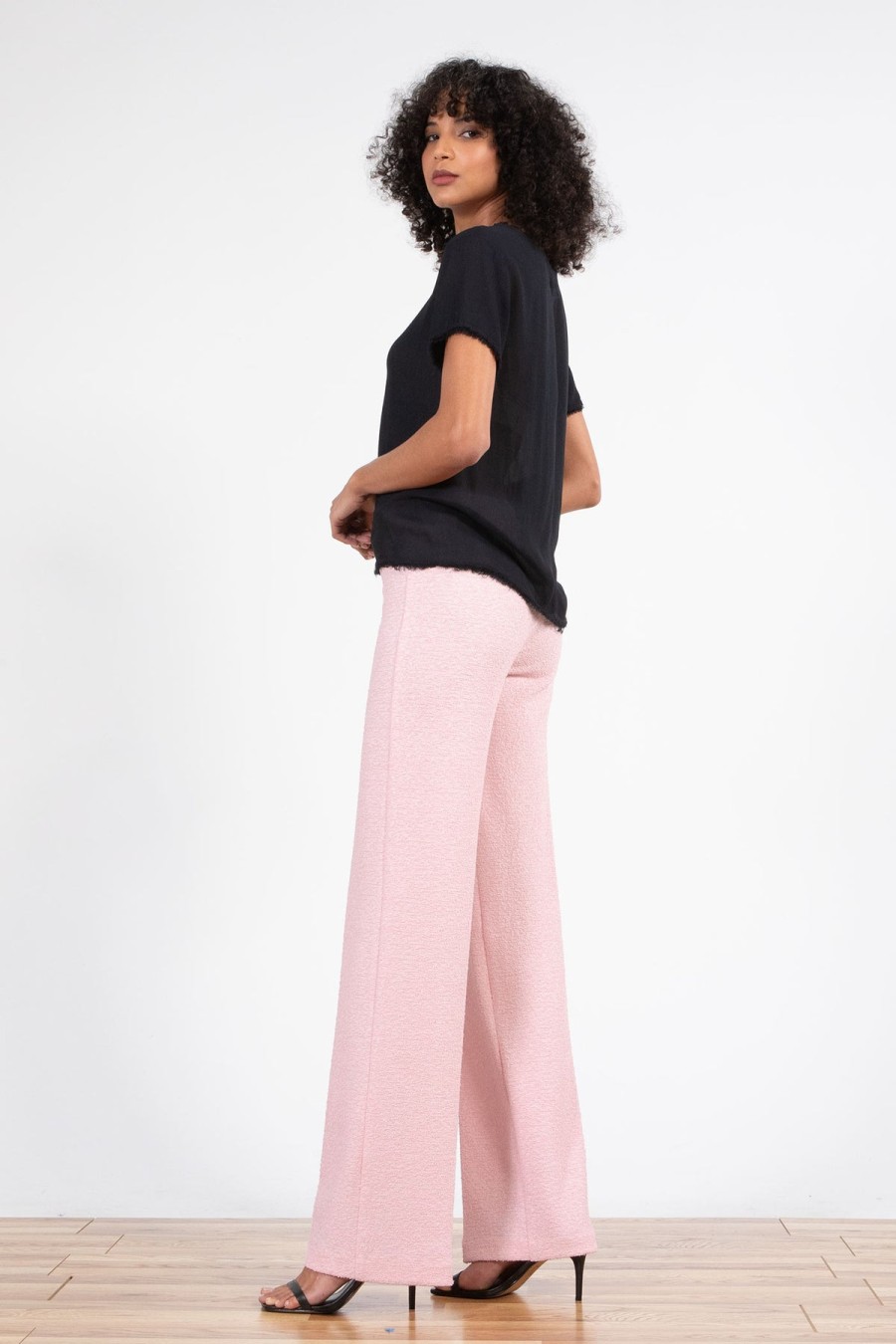 Pants | Avenue Montaigne Flavia Boucle Powder