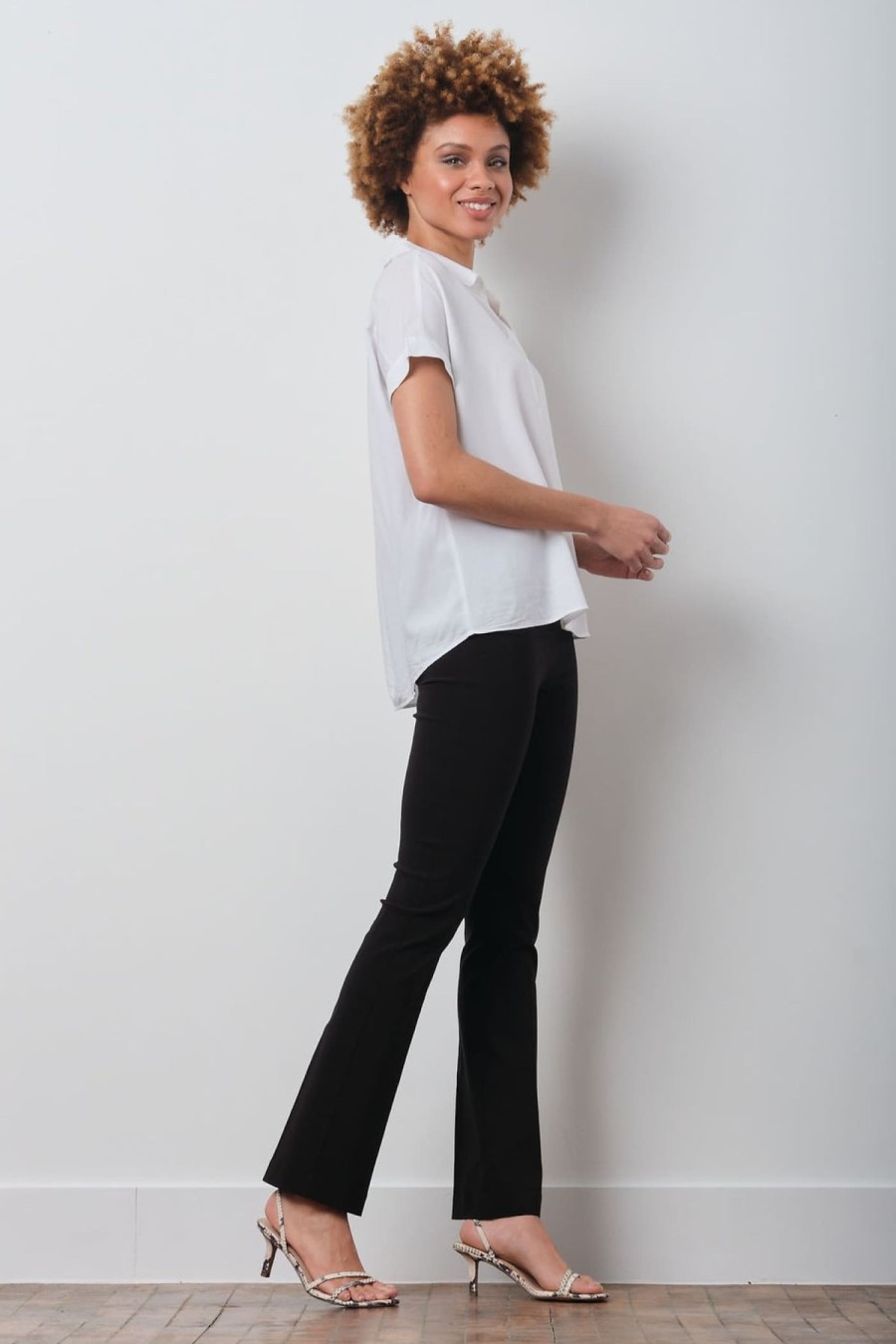 Pants | AVENUE MONTAIGNE Becca Signature Black