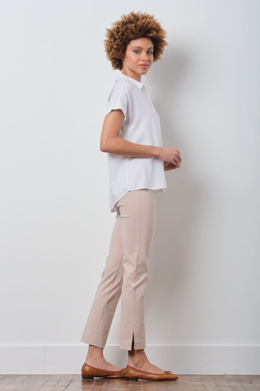 Pants | AVENUE MONTAIGNE Peggy Signature Blush