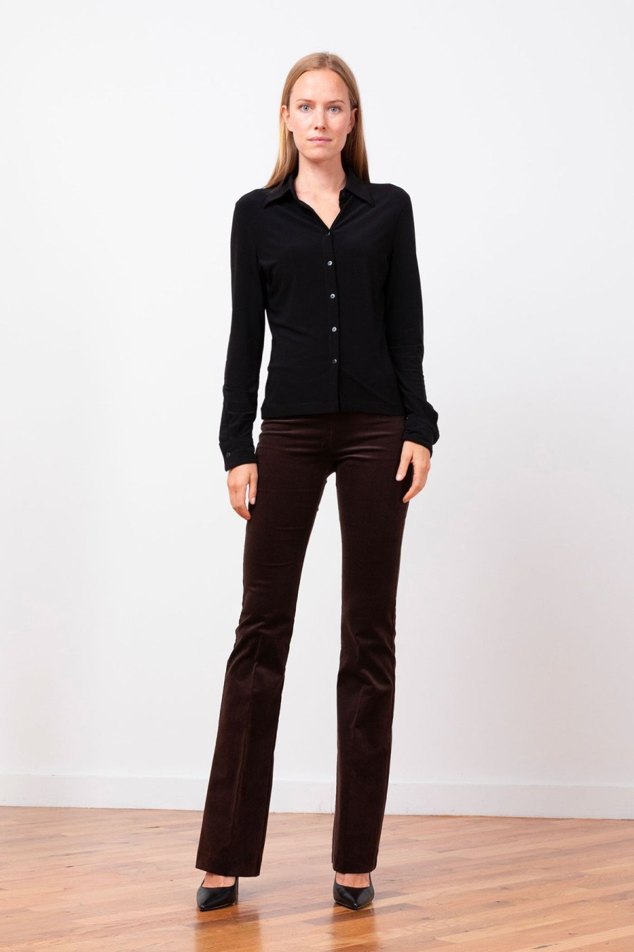 Pants | AVENUE MONTAIGNE Bellini Fine Corduroy Brown