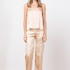 Pants | Avenue Montaigne Eclipse Satin Champagne