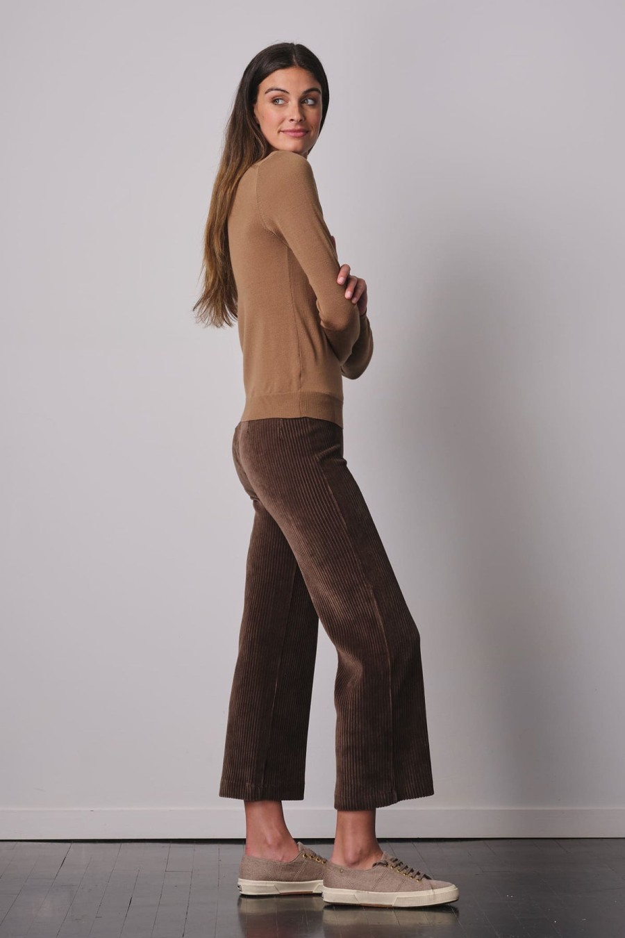 Pants | Avenue Montaigne Alex Corduroy Moss