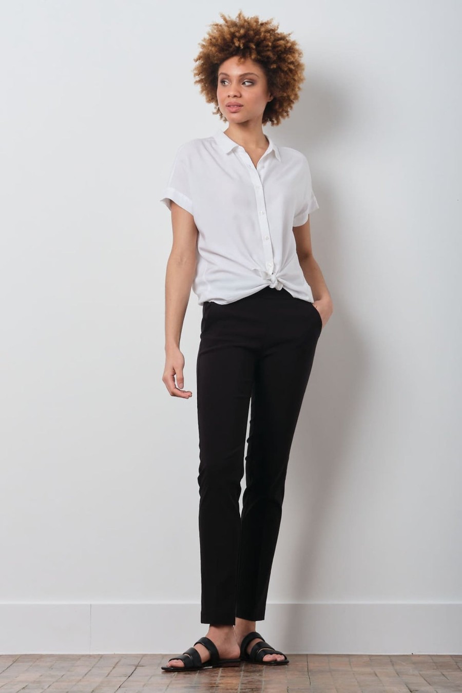 Pants | AVENUE MONTAIGNE Louis Signature Black