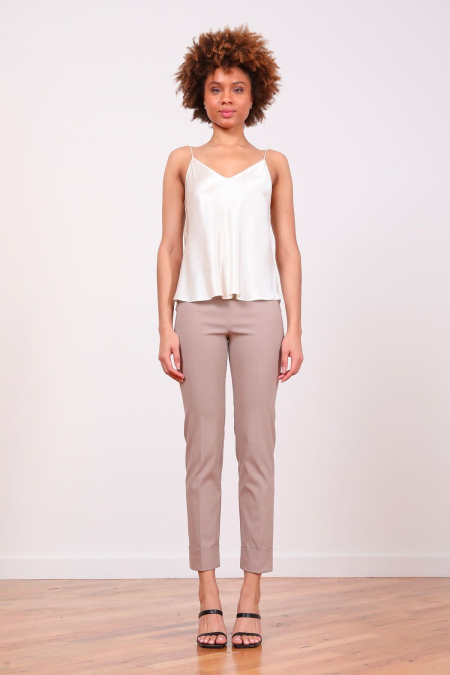 Pants | AVENUE MONTAIGNE Franco Signature Cappuccino