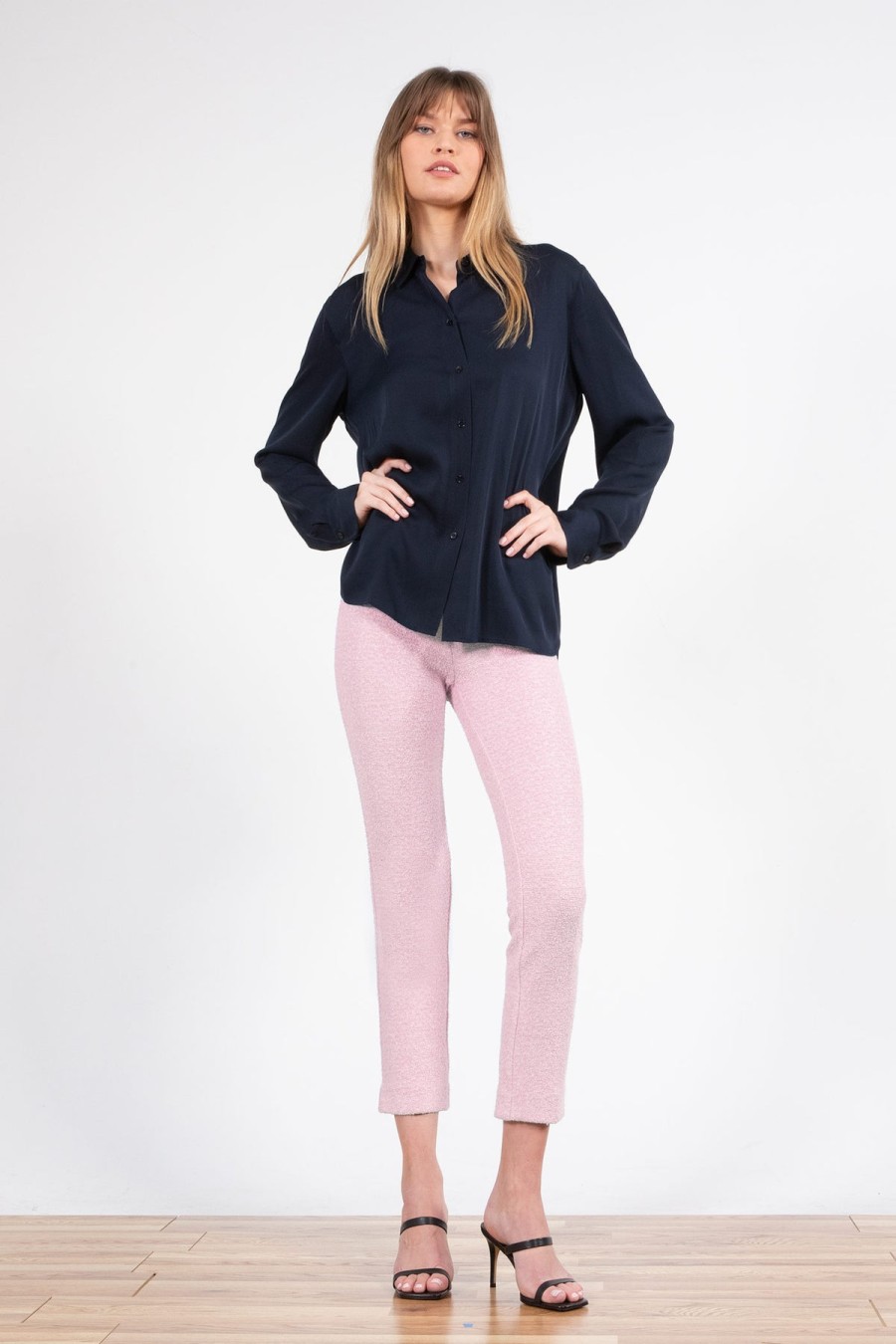 Pants | AVENUE MONTAIGNE Brigitte Boucle Powder