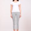 Pants | AVENUE MONTAIGNE Brigitte Seersucker Grey