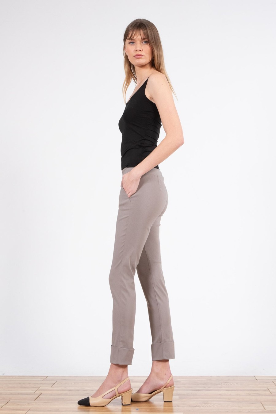 Pants | AVENUE MONTAIGNE Ben Signature Stone