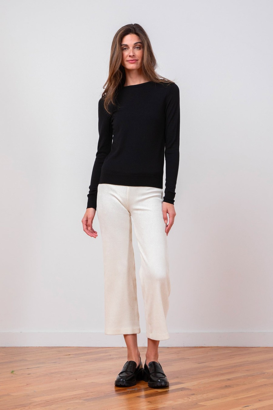 Pants | AVENUE MONTAIGNE Alex Corduroy Off-White