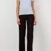 Pants | AVENUE MONTAIGNE Flavia Linen Black