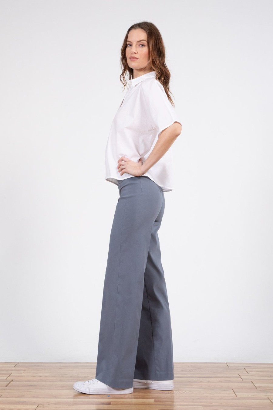 Pants | AVENUE MONTAIGNE Flavia Signature Slate