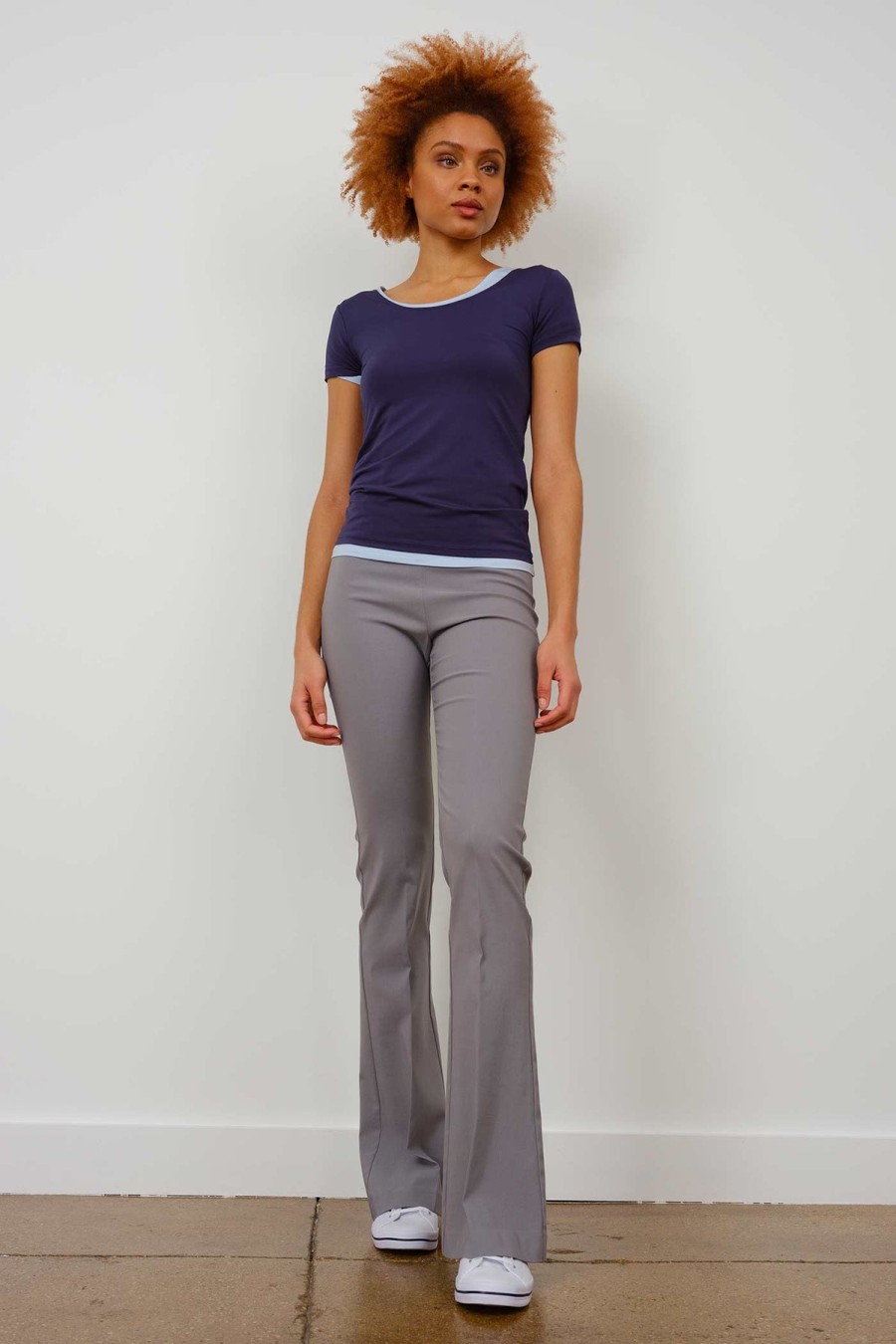 Pants | AVENUE MONTAIGNE Bellini Signature Light Grey