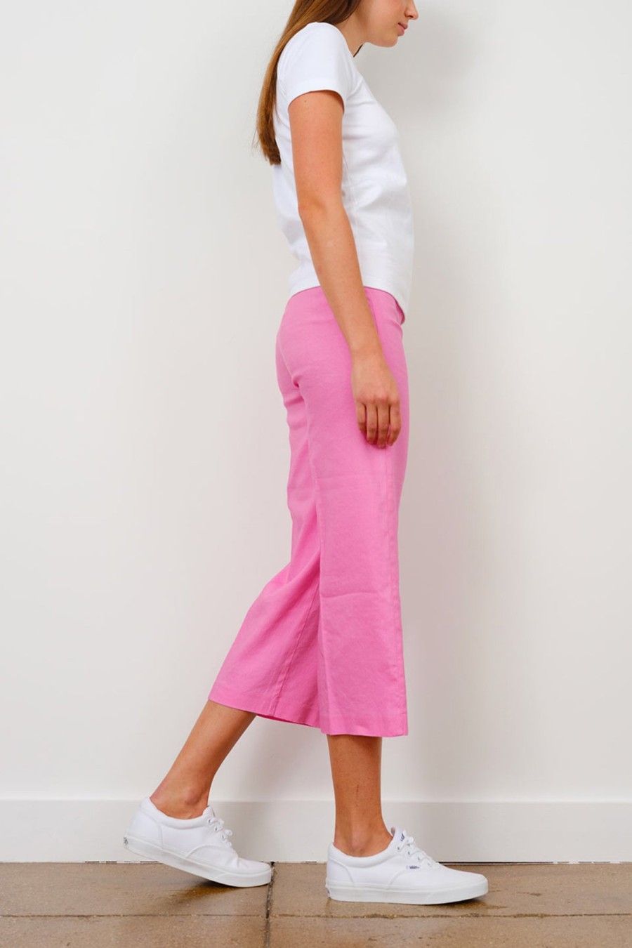 Pants | Avenue Montaigne Alex Linen Rose