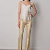 Pants | AVENUE MONTAIGNE Bellini Sequins Gold