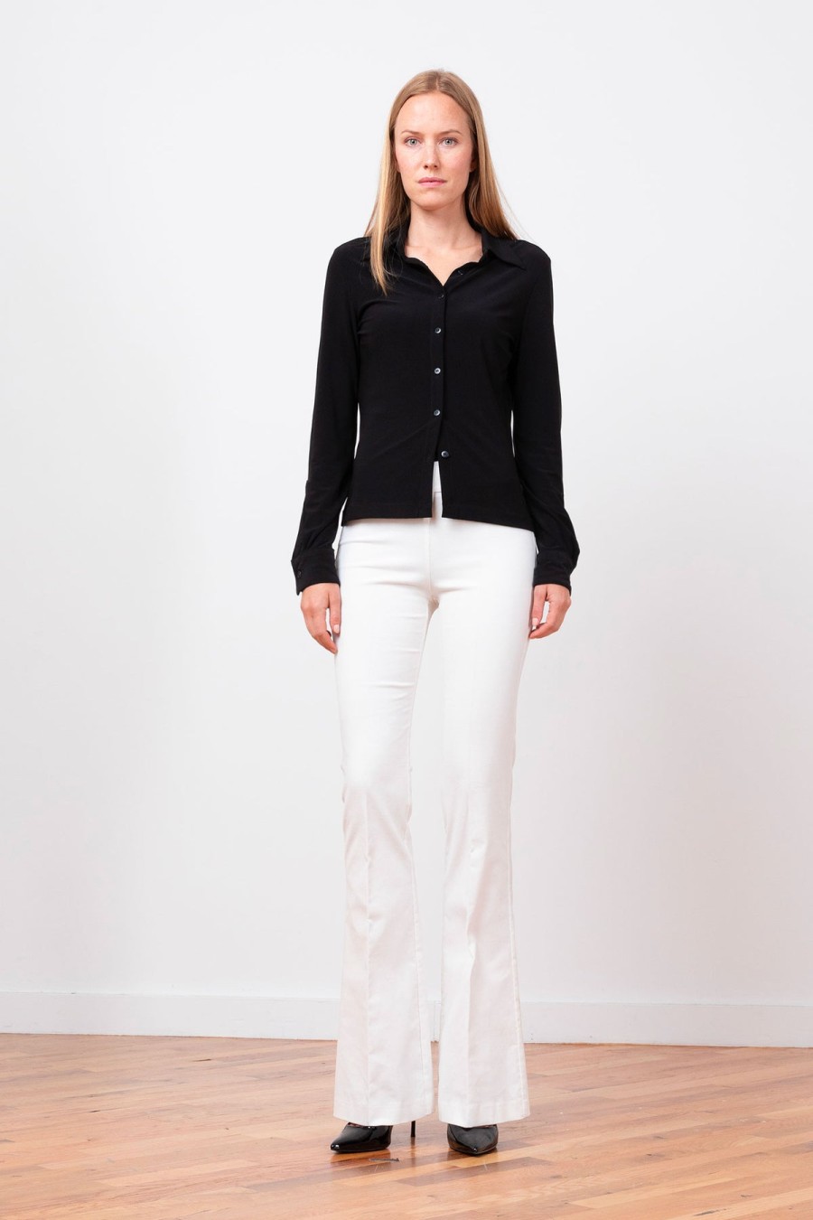 Pants | AVENUE MONTAIGNE Bellini Fine Corduroy Off-White