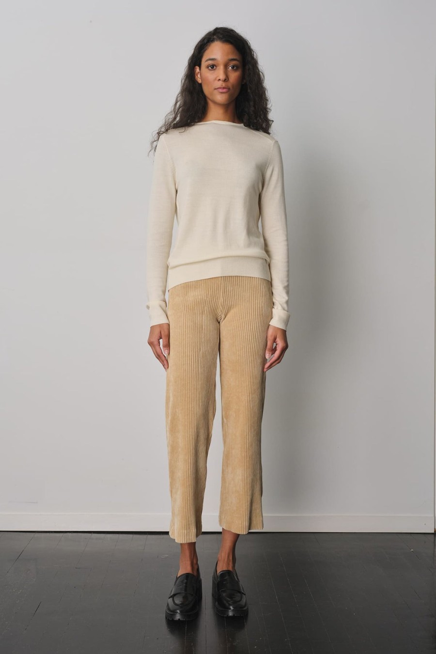 Pants | AVENUE MONTAIGNE Alex Corduroy Khaki